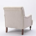 thumbnail image 5 of Pemberley Row Polyester Beige Arm Chair Rectangular Rolled Back 29.75"W x 34.50"D x 35.75"H, 5 of 9