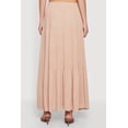 thumbnail image 4 of Women's Gauze Knit Tiered Maxi Skirt, 4 of 4