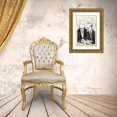 thumbnail image 3 of Patricq Kroon 19x24 Gold Ornate Framed and Double Matted Museum Art Print Titled - Two Ministers (1920), 3 of 4