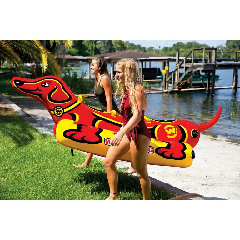 WOW Sports Water Boat Inflatable Weiner Dog 3 Towable (19