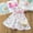 czb# Pink243, variant on CUZIBR Girls Toddler Baby Summer Casual Dresses Cute Floral Print Peter Pan Collar Ruffles Sleeveless Backless A-Line Big Bow Dance Dresses With Bag Holiday Beach Soft Cozy Clothes,Red,18-24 Months