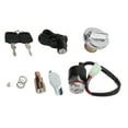 thumbnail image 4 of Kit de cubierta de gas para interruptor de encendido, bloqueo de casco, repuesto de 2 llaves para Dax Skyteam 50cc 125cc Jadeshay A, 4 of 8