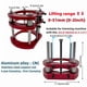 thumbnail image 5 of Speravity Elevador de enrutador de carpintería rojo, fácil instalación, duradero para una superficie lisa y brillante durante mucho tiempo Accesorios para bloques patrón, 5 of 6