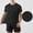 Black, variant on CHEEREAM Mens Short Sleeve T Shirts Quick Dry Workout Athletic Running Swim Top Tee Performance Water Shirts