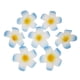thumbnail image 5 of 200 Cabezas Flotantes de Plumeria Frangipani para Bodas, Pinzas para El Cabello Artesanales SM SunniMix Decoración del banquete de boda, 5 of 8