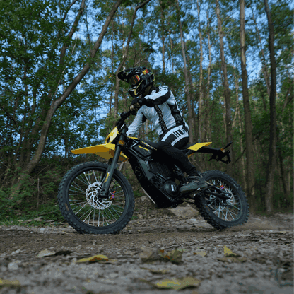 Freego Nova5 72V/40Ah Electric Bicycle for Adults - 8000W Peak Mid‑Drive, 53MPH, Full Suspension, 19”/18” Wheels, UL2849