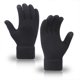 thumbnail image 1 of Guantes para hombre y mujer, de color bloqueado, para exteriores, sin dedos, de lana gruesa, informales, de moda, con parte superior acrílica., 1 of 5