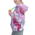 thumbnail image 2 of Sikiie Dragon Fruit Women's Casual Hoodies Long Sleeve Lightweight Pullover Tops Loose Sweatshirt-Medium, 2 of 7