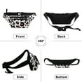 thumbnail image 6 of Fanny Pack for Women & Men - Crossbody Waist Bag Lightweight Belt Bum Bag for Sports, Travel, Hiking, Everyday Use, 6 of 7