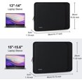 thumbnail image 2 of Housse pour Ordinateur Portable 13-14 Pouces Housse pour Ordinateur Portable 360 ° Housse de Protection pour Ordinateur Portable pour Hommes Femmes Compatible, 2 of 5