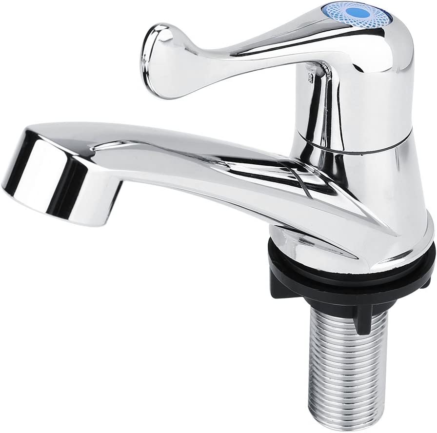 Edelstahl-Einloch-Wasserhahn Für Küche, Bad & Garten – Einhebel, G1/2 Anschluss, Kalt