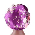 thumbnail image 3 of Sunjoy Tech Women One Size Flower Stretchy Beanie Turban Bonnet Chemo Cap for Cancer Patients Ladies Bandanas African Head Wrap, 3 of 4