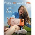 thumbnail image 2 of TORRAS EasyGo 0.45" Slim Magnetic Portable Charger Power Bank for iPhone, 5000mAh 22.5W Fast Charging Wireless Battery Pack Compatible with Magsafe,, 2 of 8
