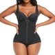 thumbnail image 1 of Body moldeador para mujer con entrepierna moldeada y tirantes ajustados de encaje., 1 of 7