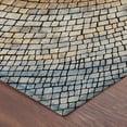 thumbnail image 3 of Addison Rugs Chantille Indoor/Outdoor Transitional Geometric Copper Machine Washable Rectangle Rug, 3' x 5', 3 of 8