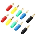 thumbnail image 3 of Brass Gold Plated Connector, 30Vac-60Vdc  Banana Plug Standard Size With Multiple Colors For 2.5mm Socket, 3 of 8