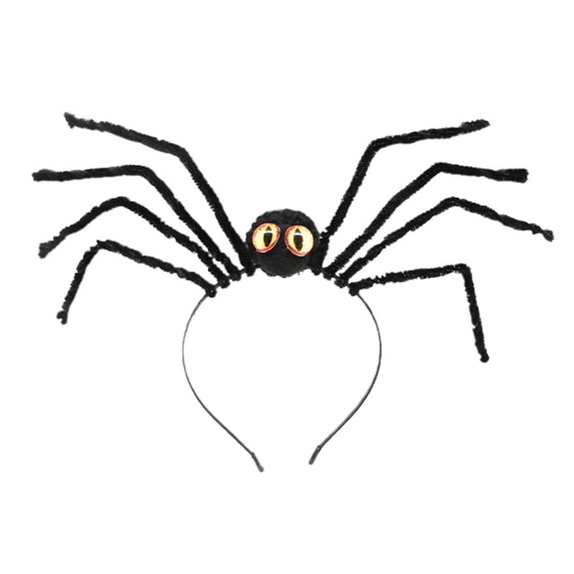 Bandeau d'Araignée Gothique pour Femmes Halloween Diadèmes et Couronnes Goth Bandeau