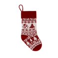 thumbnail image 1 of Calcetines personalizados de alta calidad de la media de la Navidad al por mayor del modelo del punto de la materia del festival, 1 of 4
