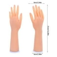 thumbnail image 5 of MOMOJIA Flexible Hand Model Realistic Detailing For Jewelry Display Nail Art Practice, 5 of 13