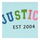 thumbnail image 3 of Playera Para Niña Justice Manga Corta Aqua Talla 8, 3 of 3