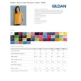 thumbnail image 2 of Gildan 5000L Women's Cotton T-Shirt -Neon Blue-Large, 2 of 2