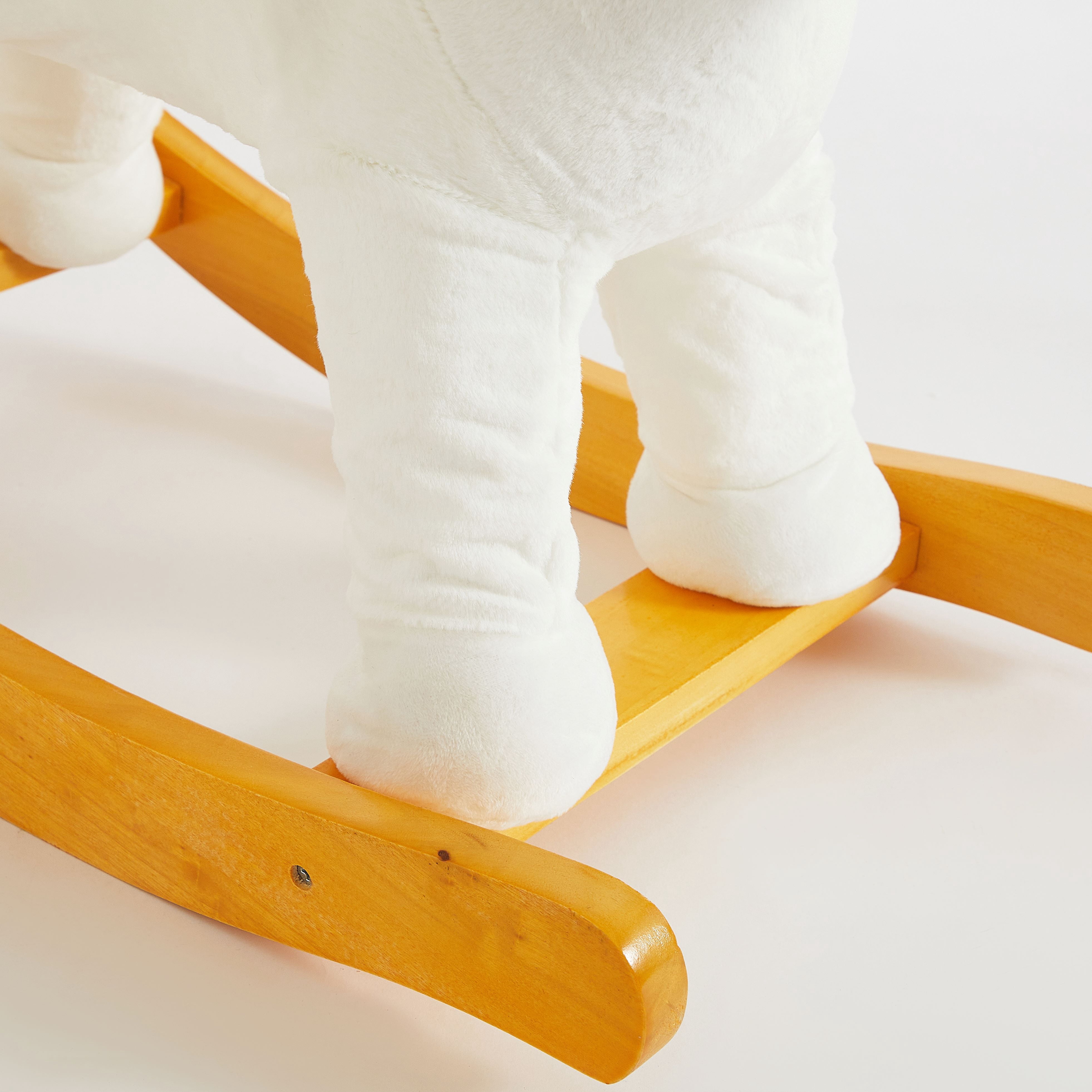 Little Nest Toddler Unicorn Plush Rocker Chair