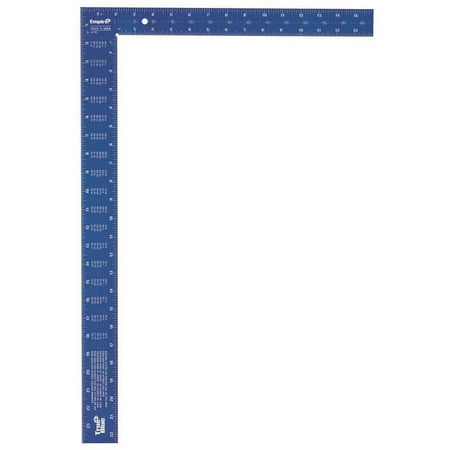 UPC: 0045242510672 | Empire 1190 Flat  Professional Tongue Framing Square  Aluminum  Anodized