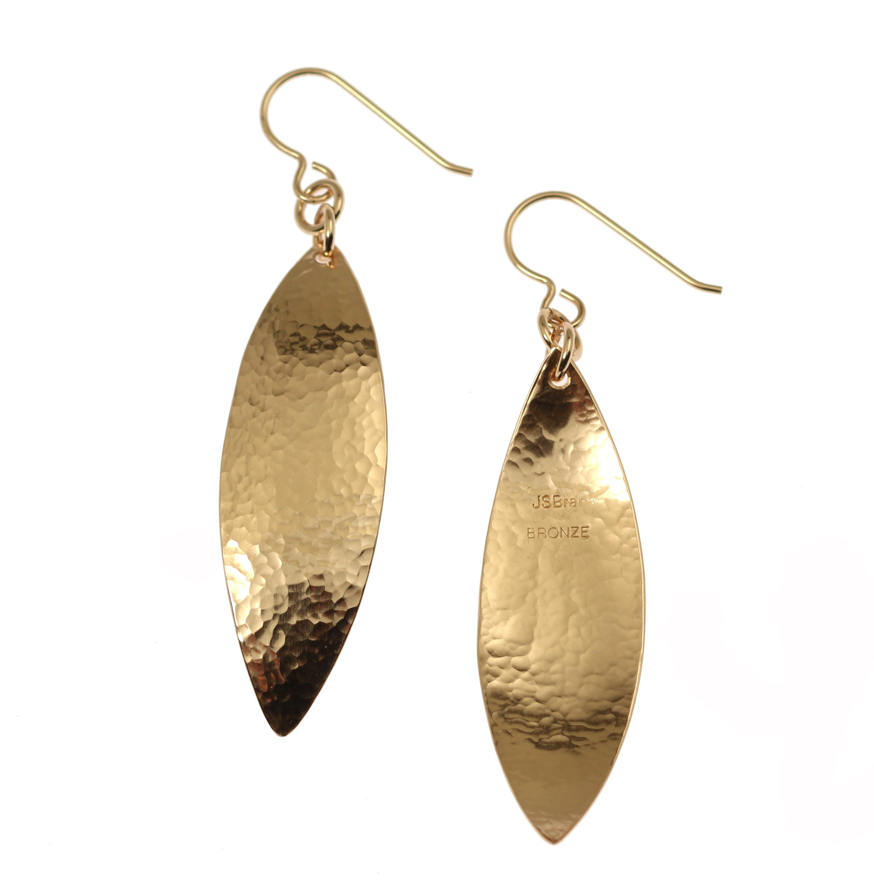 Hammered Bronze Leaf - Walmart.com