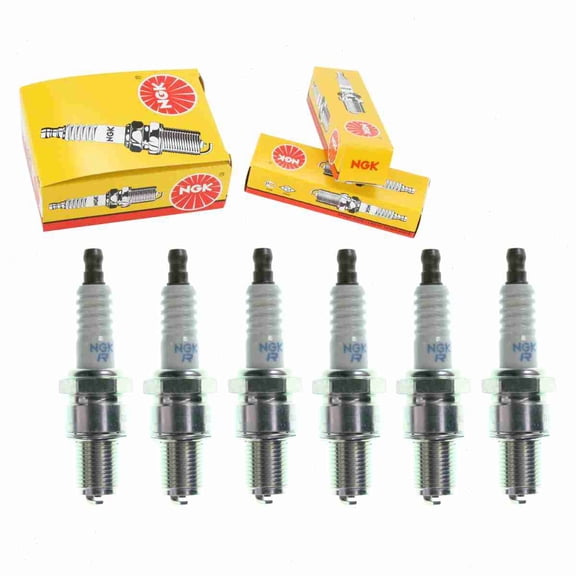 6 pc NGK 7986 Standard Spark Plugs for 94702-00396 94709-00396 Ignition Wire Secondary