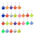 thumbnail image 2 of 26Pcs Réflecteur Pendentifs 13 Couleurs Étiquettes Porte-Clés Équipement Réfléchissant pour, 2 of 8