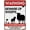 COLOR 549, variant on Beware of Beaver Signs 8"x12" Vintage Metal Warning Signs About Beaver Activity Areas for Outdoor Fences Yards Garden