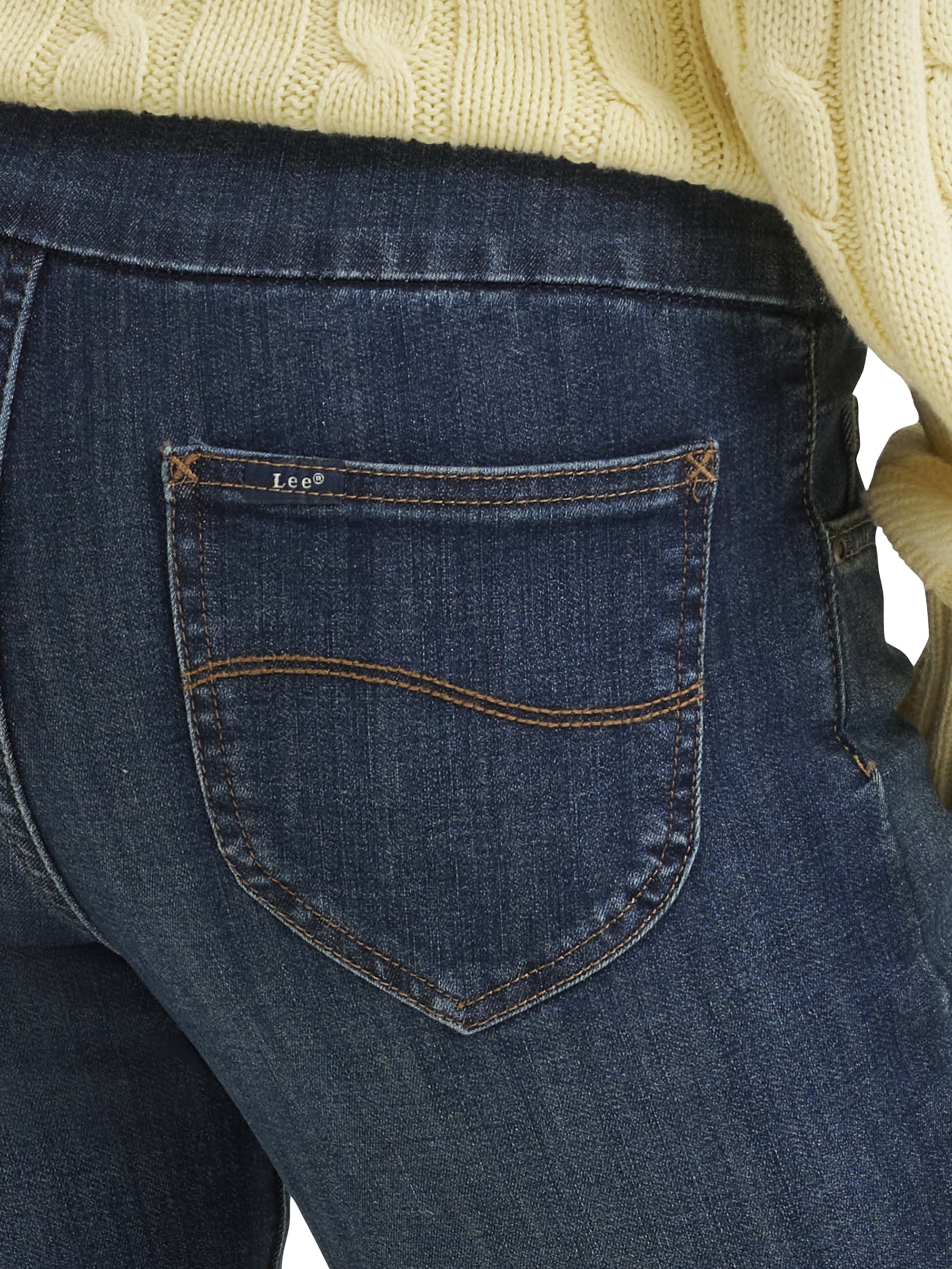 Lee Women's Sculpting Slim Fit Slim Leg Pull On Jean