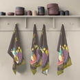thumbnail image 2 of Easter Chicken Eggs Kitchen Tea Towels Set of 6 Absorbent Hand Dish Towels, Vintage Dishcloths Lint-Free 18x28 Inch Fast Drying for Cooking Baking Home Clean, 2 of 7