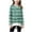 Green#girls flowy top, variant on aohooy Girl Tshirt Stripe Long Sleeve Crewneck Tunic Lace Trim Hem Trendy Blouses Cute Fall Pullover Loose Soft Tops Brown,8-9Years