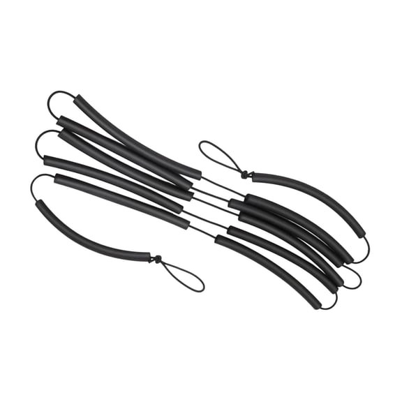 yotijay High Jump Bungee Cord Training Equipment Foldable 98 Inches Elastic Crossbar for