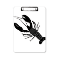 thumbnail image 1 of Black Shrimp Marine Life Illustration Clipboard Folder Writing Pad Backing Plate A4, 1 of 4