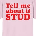 thumbnail image 4 of Grease Tell Me About It, Stud Women's Pink Short Sleeve Crew Neck Sleep Shirt-XXL, 4 of 4