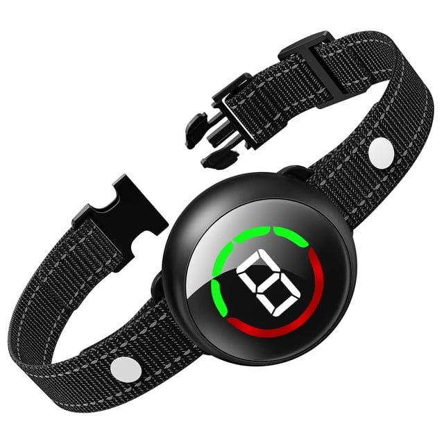 Collar de corteza Birkhey para perros grandes medianos pequeños recargable antiladridos