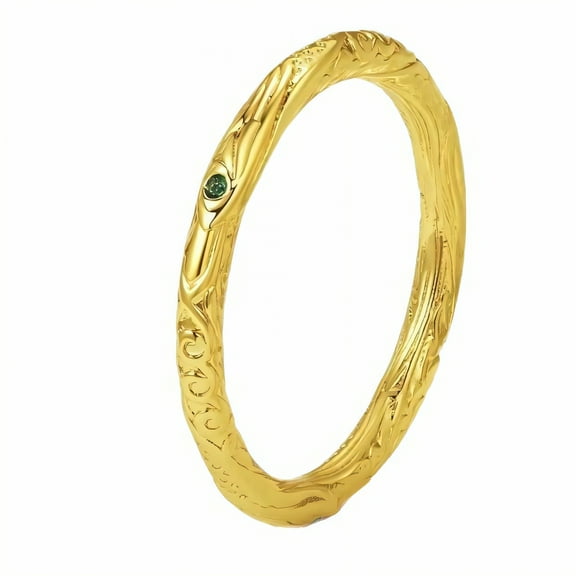 DESIGNICE Gold Rings for Women,Rigid Structure Fashion Rings for Women,Gentle Touch Tarnish Free Gold Rings,Gold1 Plated