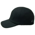 thumbnail image 2 of Wigens Kent 100% Wool Baseball Cap with Earflaps Black, 2 of 6