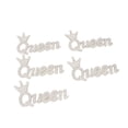 thumbnail image 4 of Embroidered Patches, Crown Queen Shape DIY Sewing Patches Durable Shiny  for Clothes, 4 of 7