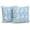 Pebble Blue, variant on Pack of 2 Outdoor Throw Pillow Covers Accent Waterproof Pillow Covers ONLY, Patio Square Cushion Cases for Garden Balcony Couch Sofa Decoration 18x18 inch, Pebble Blue