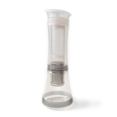 thumbnail image 1 of Cafetière à Infusion Froide avec Couvercle Hermétique, Filtre en Acier Inoxydable, Distributeur de Café Glacé Réutilisable pour Usage Domestique et de Bureau B,1 * Cafetière à Infusion Froide, Transparent, 1 of 5