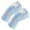 Blue-L, variant on Knee Stabilizers with Moisture Wicking Fabric Unisex Knee Support Sleeve Nylon Texture for Hiking Daily Use
