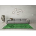 thumbnail image 3 of Ahgly Company Indoor Rectangle Oriental Emerald Green Industrial Area Rugs, 6' x 9', 3 of 4