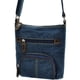 thumbnail image 1 of Bolso de mezclilla de hombro SAYOO para mujer Correa de hombro ajustable Bolso cruzado vaquero azul con múltiples bolsillos, 1 of 2