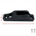 thumbnail image 2 of Black Nylon Cleat Self Locking Rope Tensioner Slide, for Kayak Accessories, 2 of 9