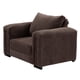 thumbnail image 4 of Sala Taos 3-2-1 Sofá, Love Seat y Sillón Chocolate, 4 of 8