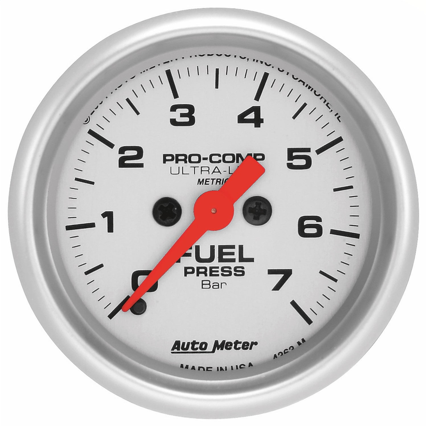 AutoMeter 4363M UltraLite Electric Fuel Pressure Gauge
