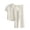 Beige, variant on JUUYY Men's 2 Piece Set Pleated Texture Button Down Short Sleeve Collar Shirt Relaxed Fit Elastic Waist Long Pants Vacation Outfit Sky Blue XXL